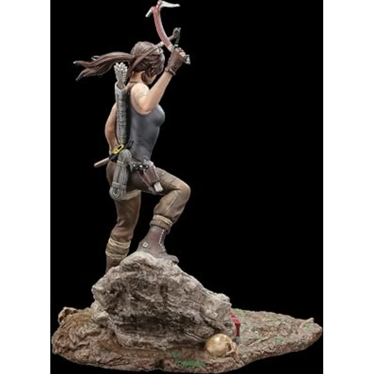 DARK HORSE COMICS Tomb Raider PVC Statue Lara Croft Survivor Era, 33 cm, detailreiche Sammelfigur aus hochwertigem PVC, ideal für Sammler – Bild 14