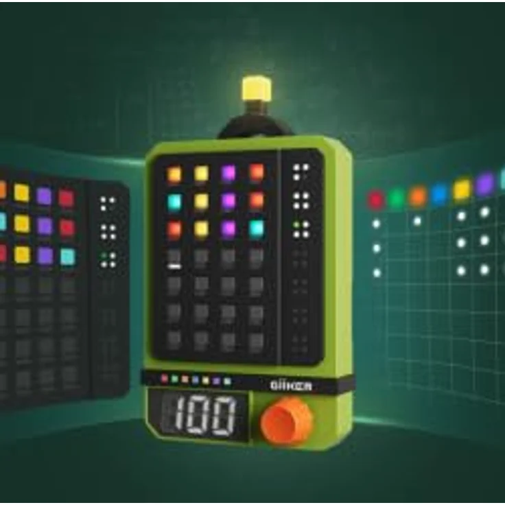 GiiKER Super Decoder Rätselspiel, elektronisches Logikspiel mit zwei Spielmodi und vier Schwierigkeitsstufen – Bild 5