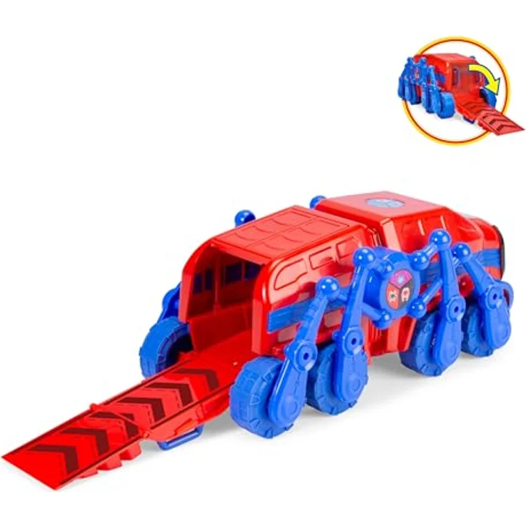 Dickie Toys RC Spidey Team Vehicle 1:50, Ferngesteuertes Auto mit 2-Kanal-Fernsteuerung, 2.4 GHz, Länge ca. 28,5 cm – Bild 3