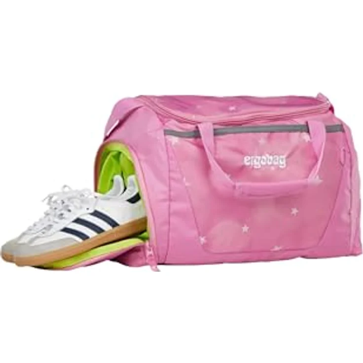 ergobag Sporttasche 40 cm, rosa, aus 100% PET, WolkenzauBär Design, ideal für Kinder – Bild 3