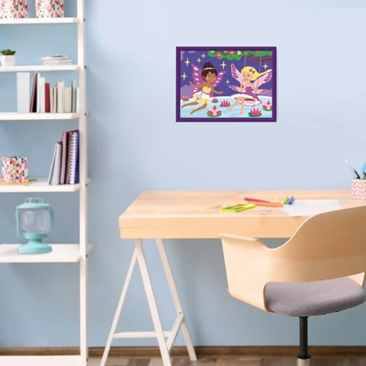 Ravensburger Malen nach Zahlen CreArt, Feen-Freundinnen, 15 Acrylfarben inklusive, Made in Europe – Bild 4