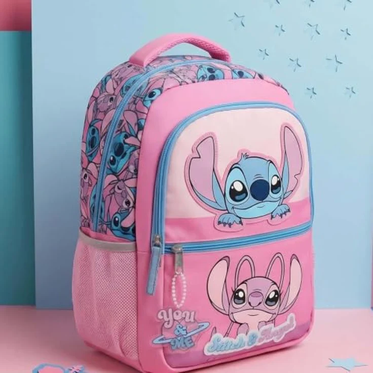 Lilo & Stitch Schulrucksack, 42 cm, leicht und aus 100% Polyester für Schule und Freizeit – Bild 6