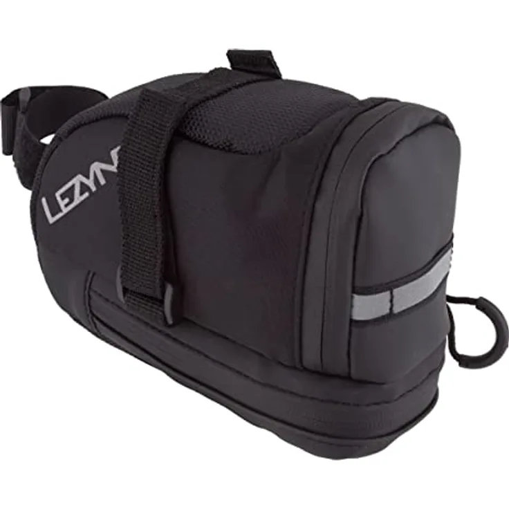 Lezyne Unisex-Adult Sattel Trainer Laufradtasche Satteltasche Caddy, schwarz, 1,3
