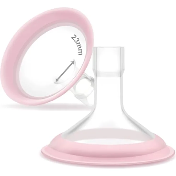 Maymom MyFit Pano Brustschilde, kompatibel mit Medela Milchpumpen, 2er Pack, 23 mm, BPA-frei, zweiteilig