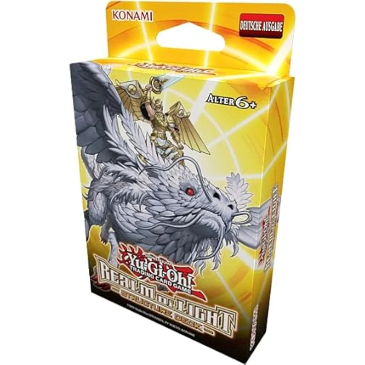 Yu-Gi-Oh! TRADING CARD GAME Structure Deck Realm of Light Unlimited – Deutsche 1. Auflage, Mehrfarbig - Neuauflage mit mächtigen Lichtverpflichtet-Monstern und brandneuem Synchromonster – Bild 2