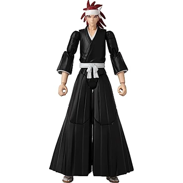 BANDAI Anime Heroes Bleach Abarai Renji Actionfigur, 17 cm, detailreiche Gelenkfigur mit Zubehörteilen, offizielle Lizenz, 36972 – Bild 5