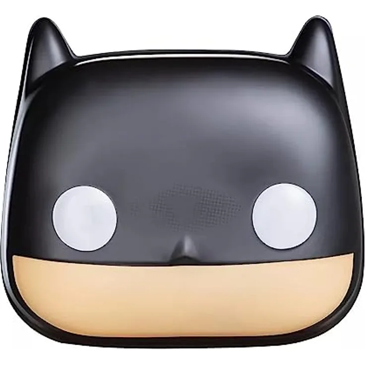 Jakks Pacific Funko Batman Maske, Offiziell lizenzierte Halbmaske, Kostüm-Zubehör für alle Altersgruppen, Regular Fit, Oversize Look, 123909-AMZN