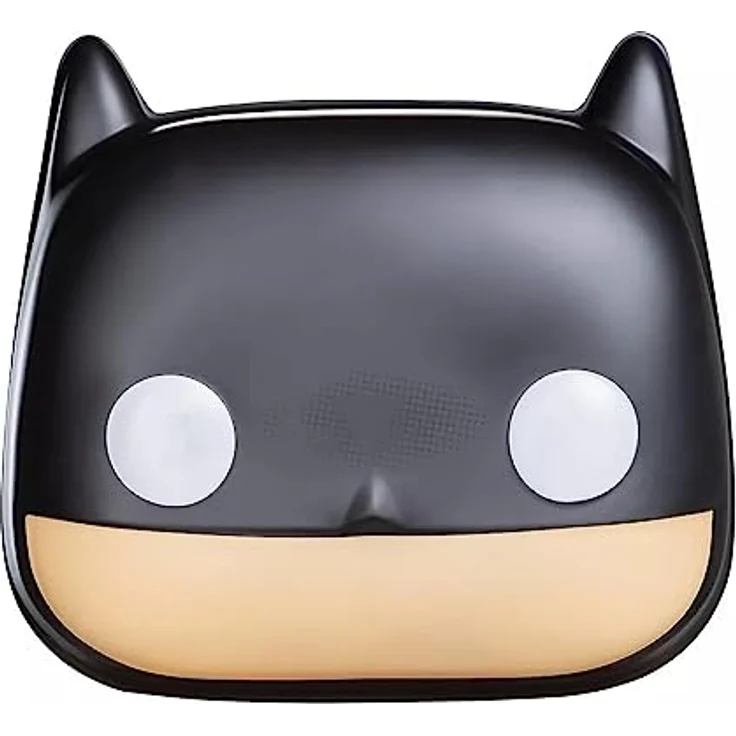 Jakks Pacific Funko Batman Maske, Offiziell lizenzierte Halbmaske, Kostüm-Zubehör für alle Altersgruppen, Regular Fit, Oversize Look, 123909-AMZN