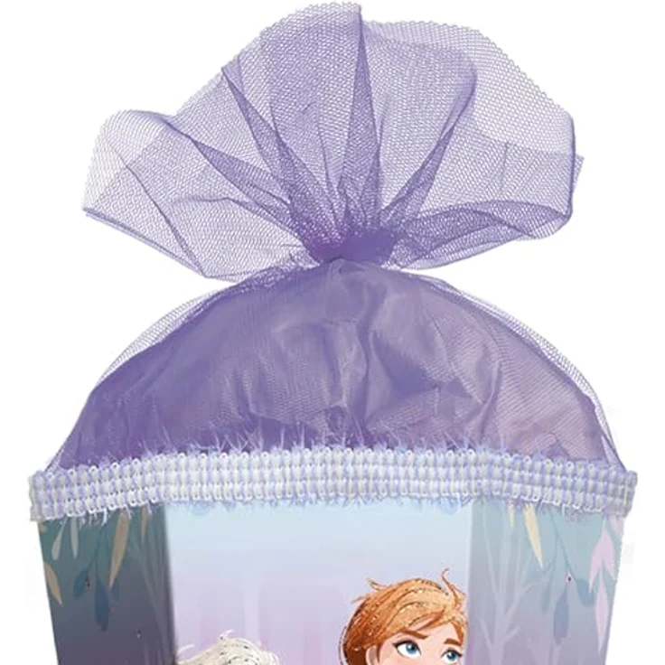 Roth Schultüte Disney Frozen Glitter, eckige Schultüte mit Schutzspitze und Tüllverschluss – Bild 4