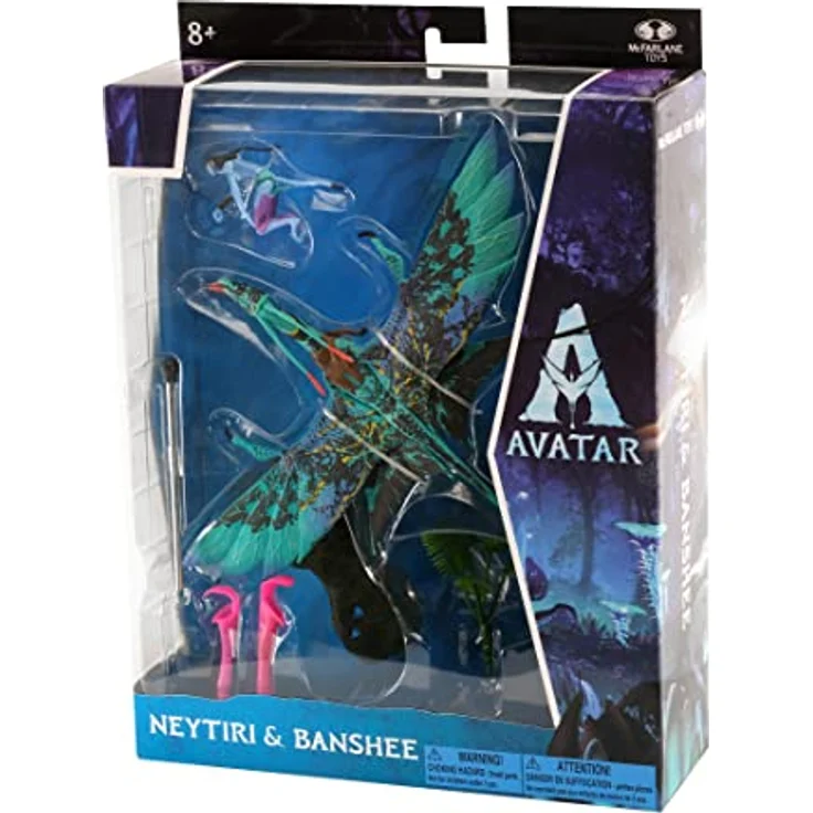 McFarlane Avatar - Aufbruch nach Pandora Deluxe Large Actionfiguren Neytiri & Banshee – Bild 9