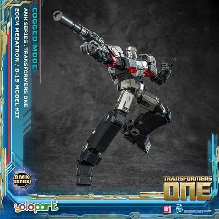 Yolopark Transformers 8 Amk Series Kit D-16, 20 cm bewegliche Figur in Silber – Bild 4