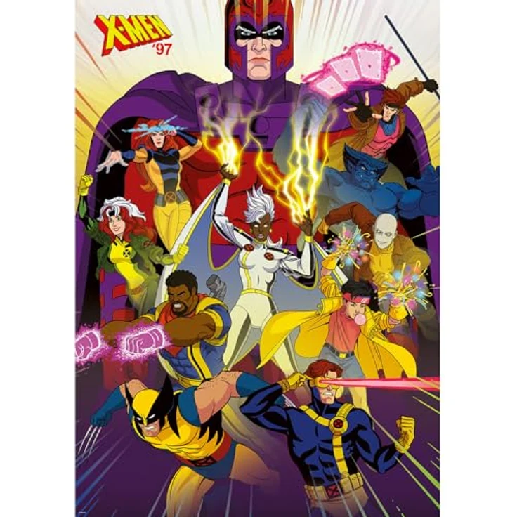 Trefl Puzzle 1000 Teile, X-Men Team, Premium Plus, FSC-zertifiziert, inklusive Poster, 683 x 480 mm – Bild 2