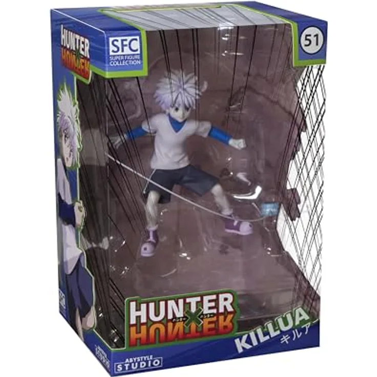 ABYstyle Studio Hunter x Hunter Kirua Actionfigur 1:10 Scale PVC bedruckt, in Geschenkverpackung