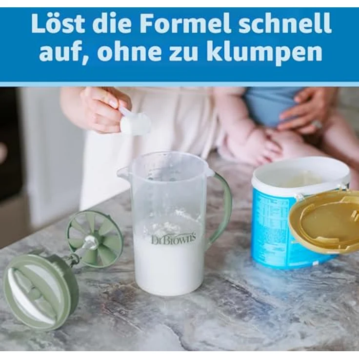 Dr. Brown's Milchpulvermischer Blau Blau – Bild 3