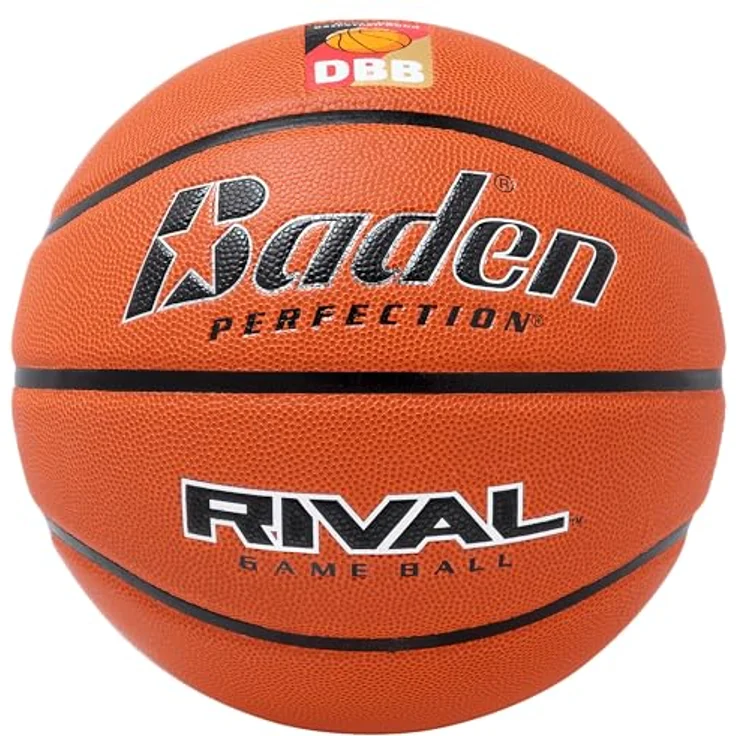 KEMPA Basketball Baden Rival DBB, hochwertiger Basketball für Wettkämpfe – Bild 1