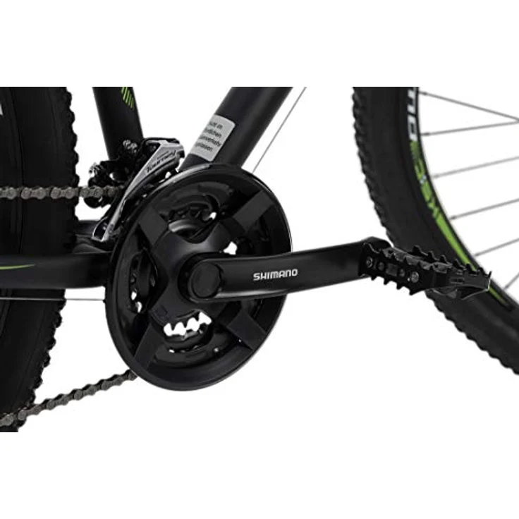 KS Cycling Unisex – Erwachsene Mountainbike Hardtail 29'' Xceed schwarz-grün RH 42 cm, 29 Zoll – Bild 2