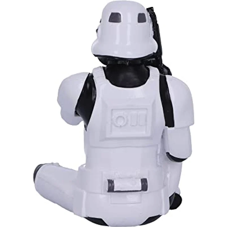Nemesis Now Original Stormtrooper Figur Speak No Evil, 10 cm, handgemalt aus Polyresin – Bild 3