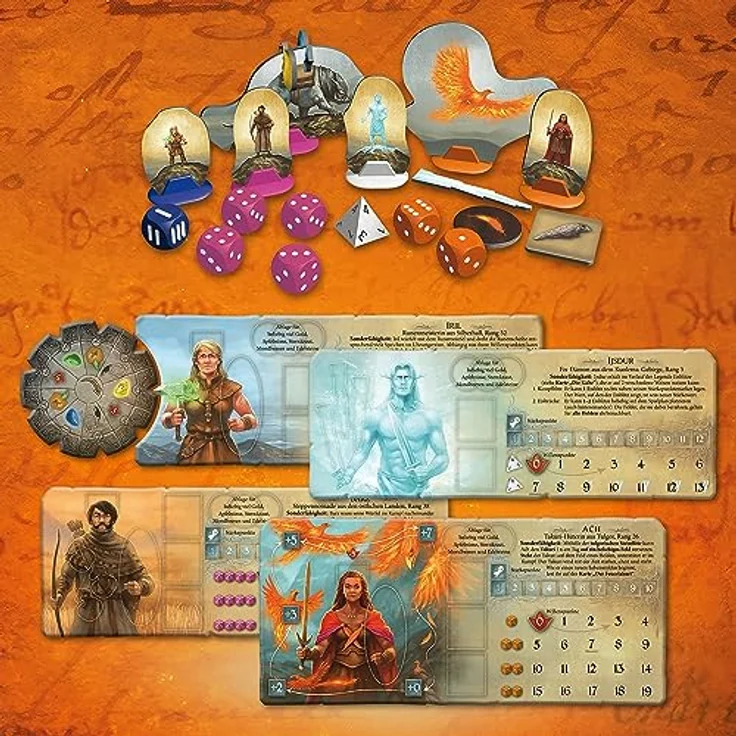 Kosmos Die Legenden von Andor - Magische Helden Brettspiel, Ergänzung für 5-6 Spieler - Preisvergleich – Bild 4