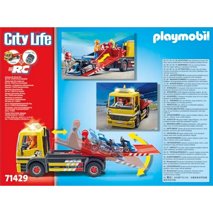 Playmobil® Konstruktions-Spielset Abschleppdienst (71429), City Life, (54 St), mit Licht – Bild 6