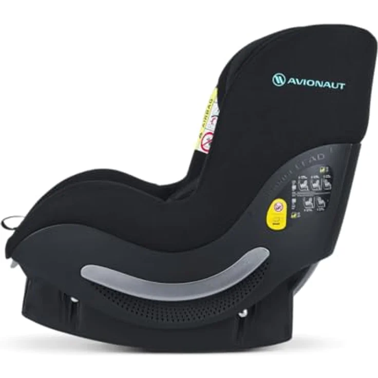 Avionaut AeroFix Smart, Reboard Kindersitz (0-18 kg) bis 105 cm, schwarz – Bild 3