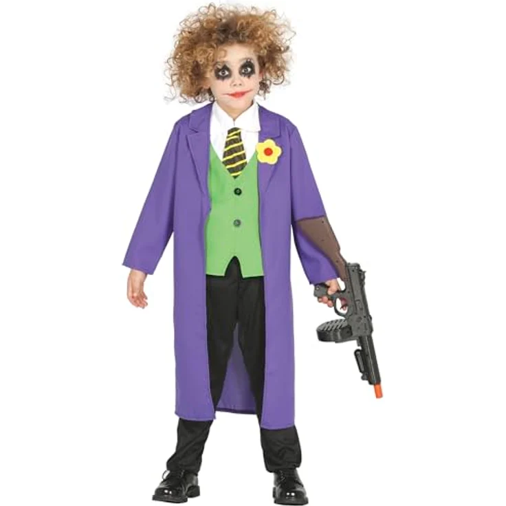 Guirca Joker-Kostüm Talla 7-9 años – Bild 3