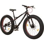 26 Zoll Galano Fatman 4.0 Zoll FAT TYRE Fatbike, Farbe:Schwarz - Preisvergleich