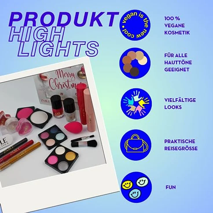 ZMILE COSMETICS Adventskalender Cube 'Merry Christmas', 24-tlg, vegane Kosmetik – Bild 3