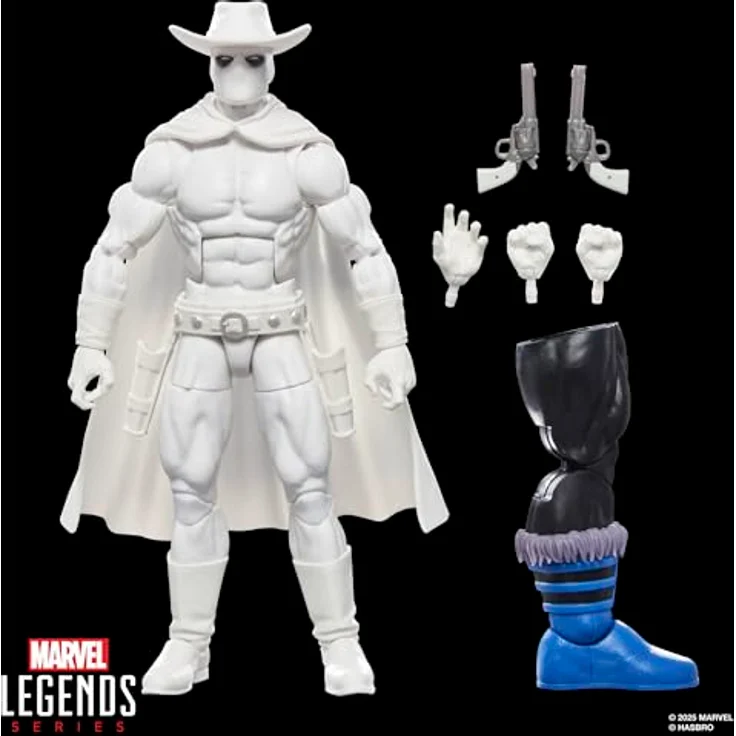 Marvel Legends Series Phantom Rider Ghost Rider und Avengers Comics Action-Figur, 15 cm Premium-Figur mit 5 Accessoires und Build-A-Figure Element – Bild 5