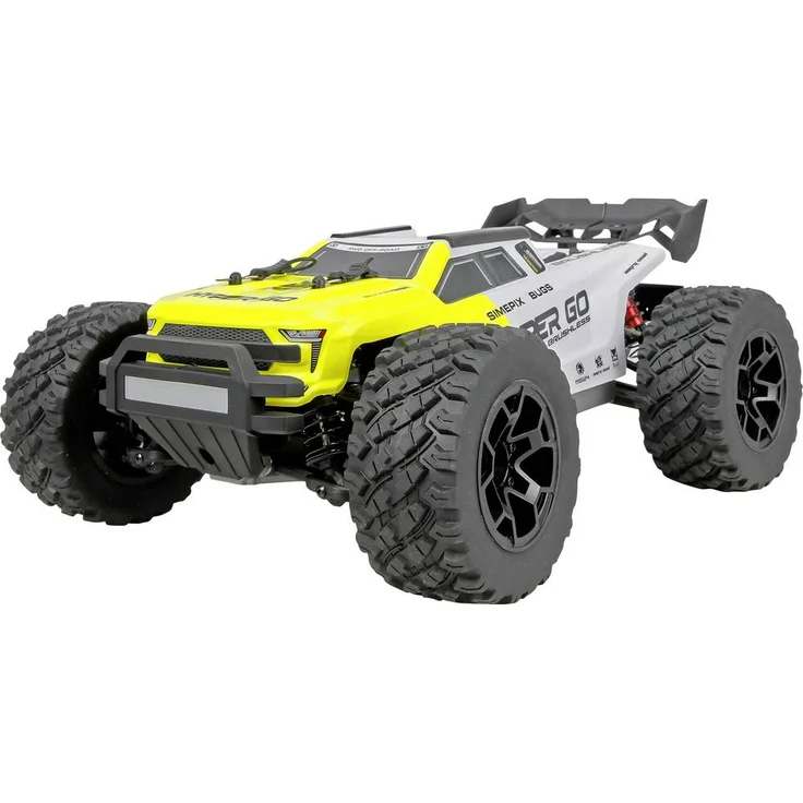 Amewi Hyper GO TX14, 1:14 RC Elektro Truggy mit Allradantrieb (4WD), Brushless-Motor, 2,4GHz, inkl. zwei Karosserien und 3000mAh LiPo-Akku