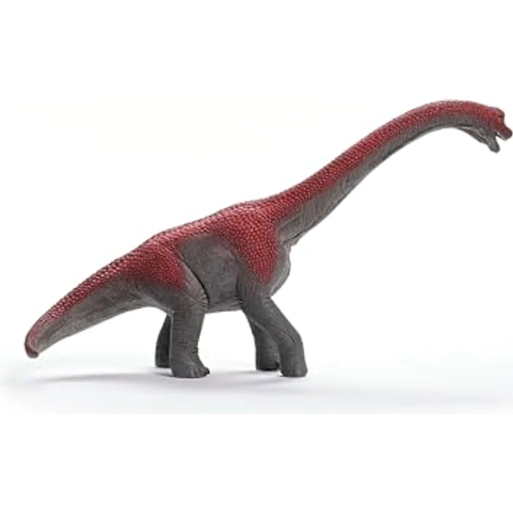 Schleich Brachiosaurus (15044), Dinosaurier mit feuerroter Echsenhaut, 29 x 12 x 17,6 cm – Bild 4