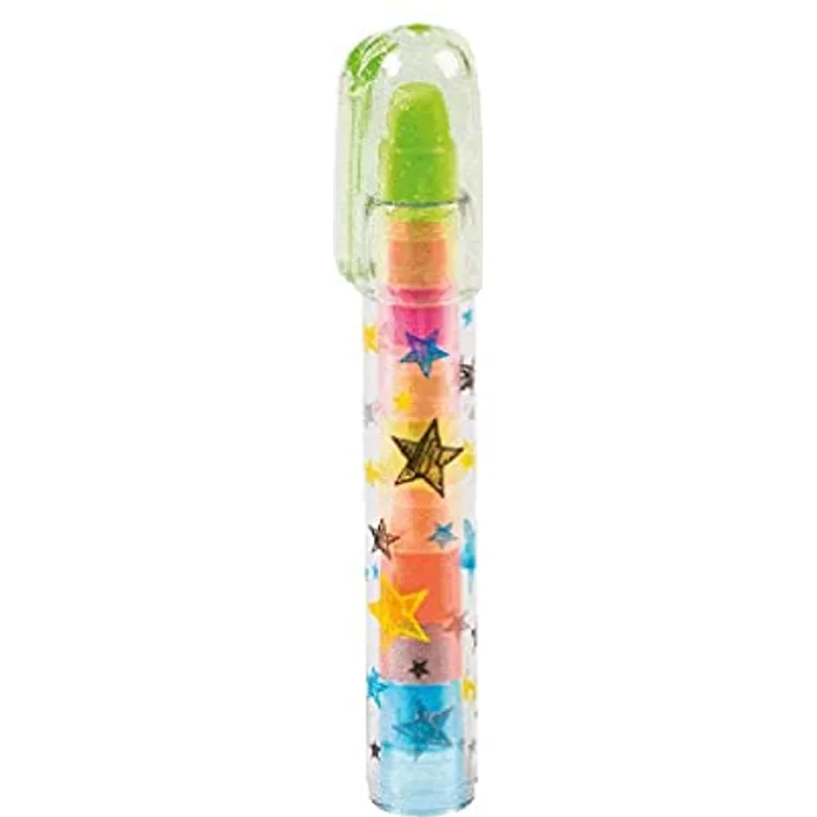 Brunnen 102988701 Radiergummi Steckstift Fun Collection, 5 Farben, 1 Stück