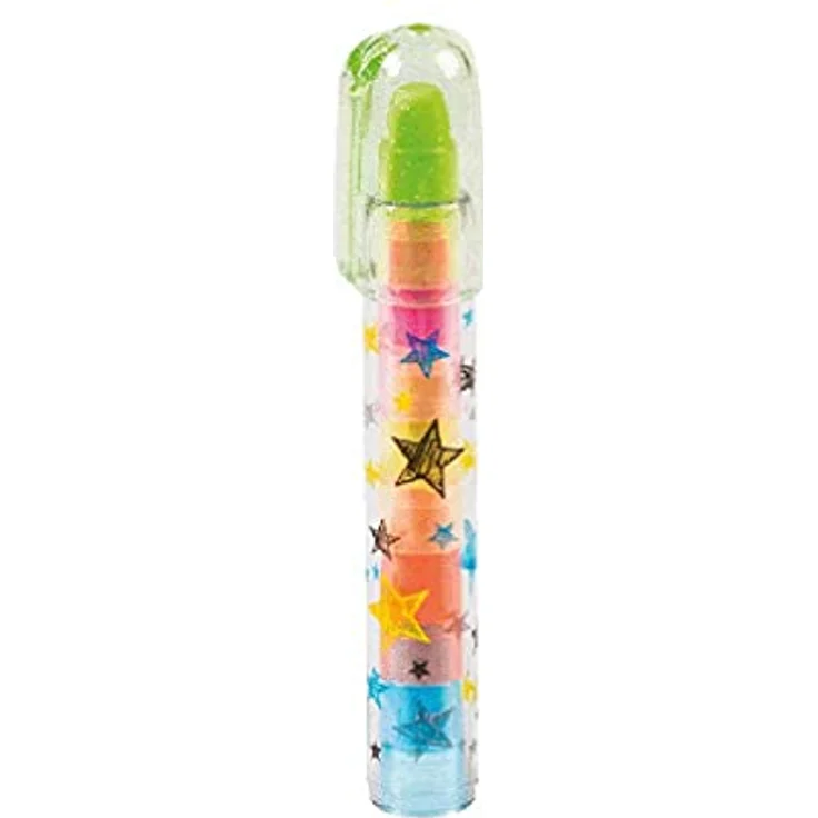 Brunnen 102988701 Radiergummi Steckstift Fun Collection, 5 Farben, 1 Stück – Bild 1