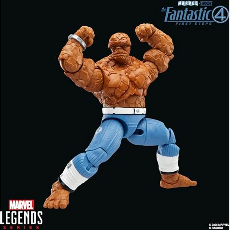 Marvel Legends Series Marvel's The Thing Action-Figur, 15 cm große Premium-Sammelfigur mit 20 Bewegungspunkten und austauschbaren Händen – Bild 5