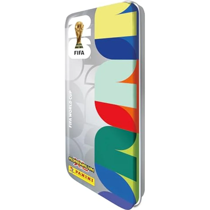 Panini FIFA World Cup 2026 Adrenalyn XL, Pencil Tin mit 32 Sammelkarten und limitierter Trophy Karte – Bild 6