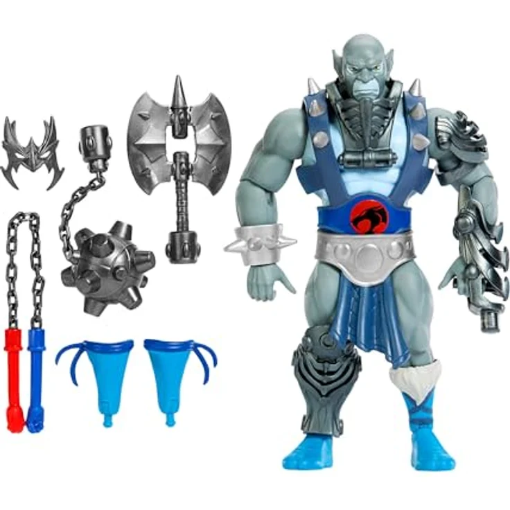 Masters of the Universe Origins x ThunderCats, Crossover Actionfiguren ca. 14cm, beweglich mit 16 Bewegungspunkten und Mini-Comic, Charaktere variieren, JMJ20 – Bild 1