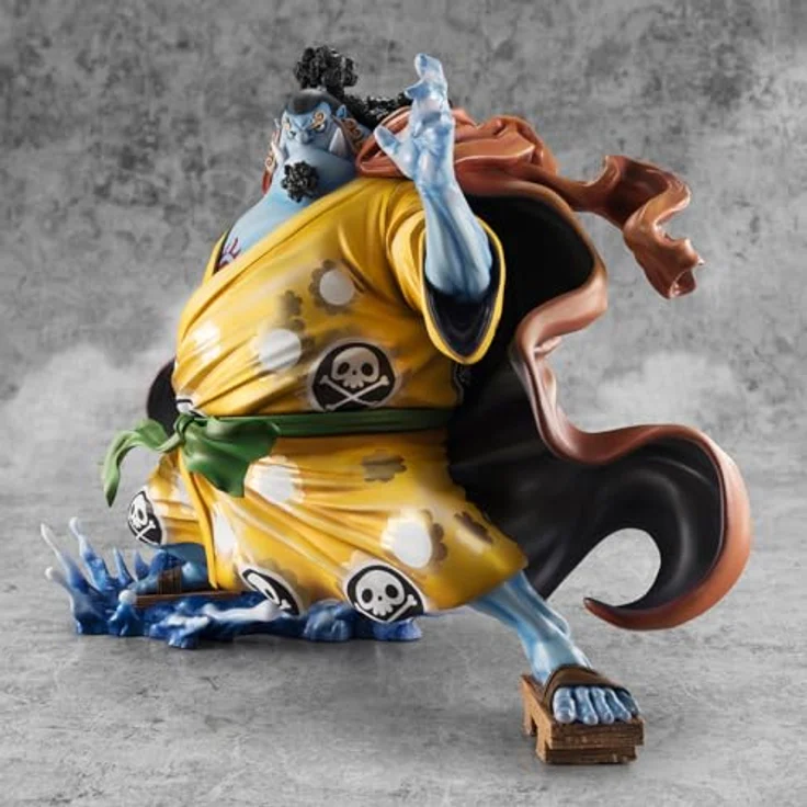 Megahouse One Piece Portrait Of Pirates SA-MAXIMUM PVC Statue Knight of the Sea Jinbe, 25 cm, Limited Reprint – Bild 5