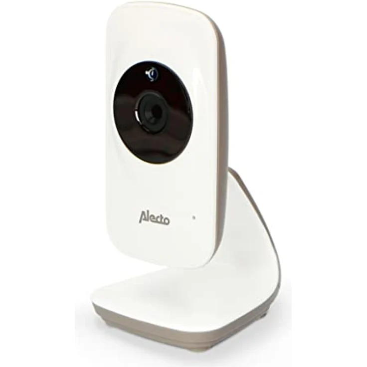 Alecto DVM-71C Babyphone mit Kamera - Zusatzkamera DVM-71 - große Reichweite - schwenkbare Kamera - erweiterbar - VOX Funktion - weiß – Bild 1