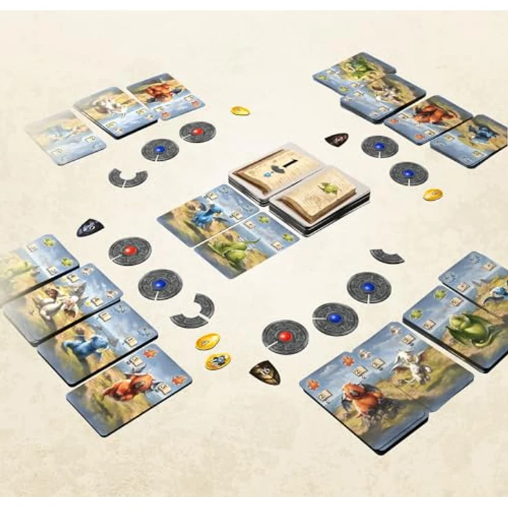 KOSMOS 683757 Drachenhüter, Großes Kartenspiel für die ganze Familie ab 8 Jahren, 123 schöne, großformatige Drachenkarten, Andor Autor Michael Menzel, Brettspiel, Geschenk – Bild 3