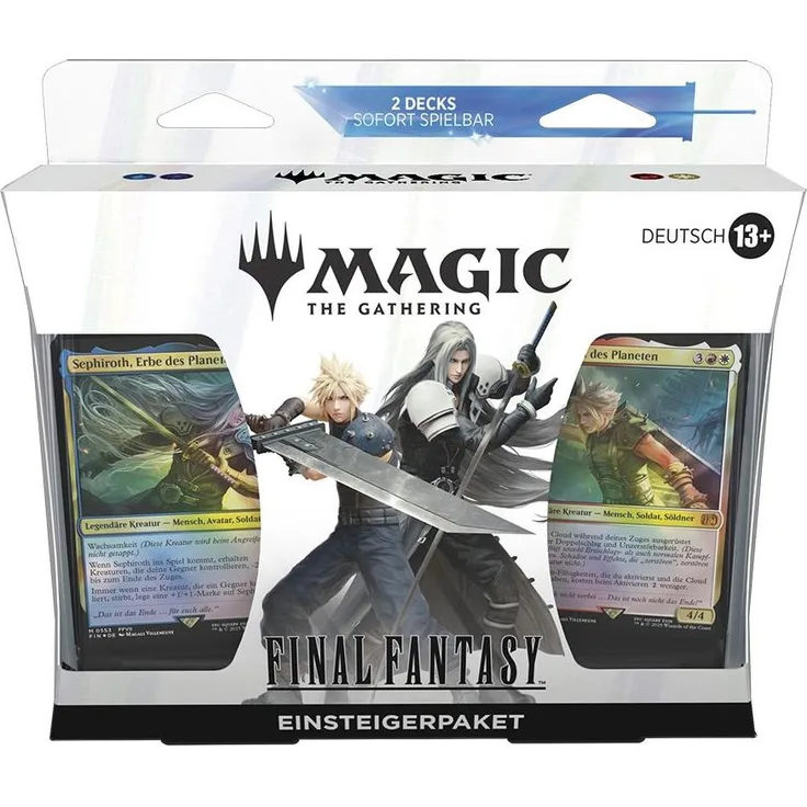 Wizards of the Coast FINAL FANTASY Sammler-Booster Display, 12 Booster mit Foilkarten und seltenen Karten