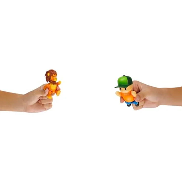 STUMBLE GUYS Minifiguren Set mit 3 Figuren, detailreiche Charaktere aus dem Spiel, 18 cm x 10 cm x 5,5 cm, ideal zum Spielen und Sammeln – Bild 6