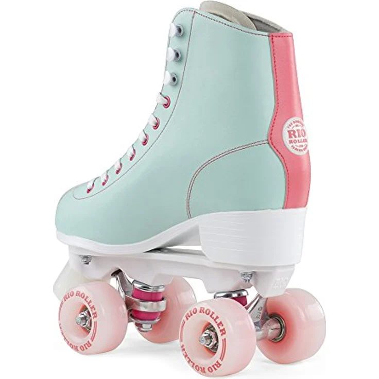 Rio Roller Rollschuhe Script Teal/Coral (40.5) – Bild 5