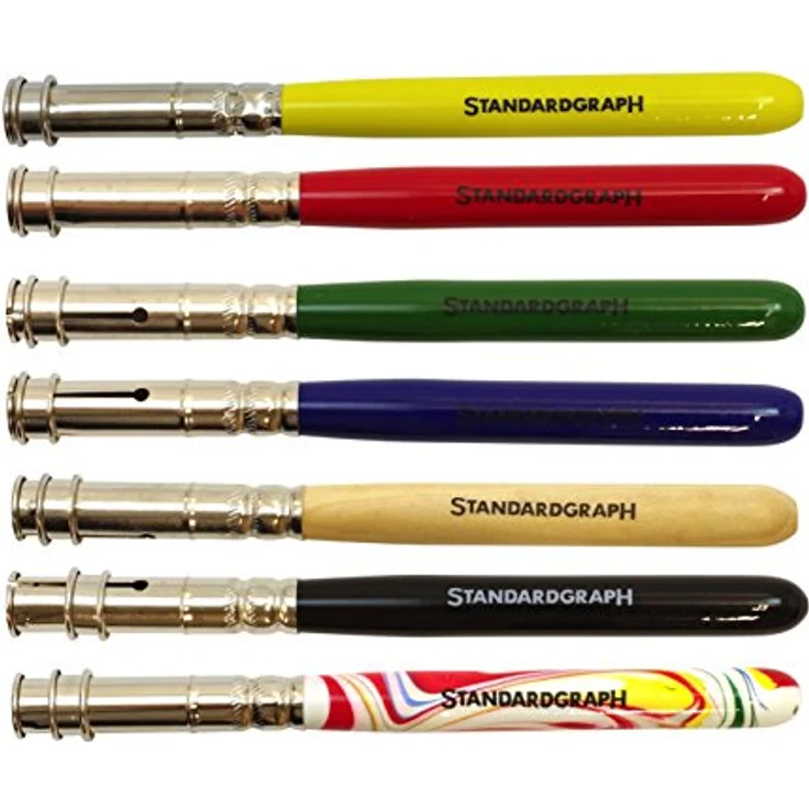 STANDARDGRAPH KN-119N Bleistiftverlängerer, 11 cm Holz geölt, für besseren Griff und verlängerte Nutzung – Bild 5