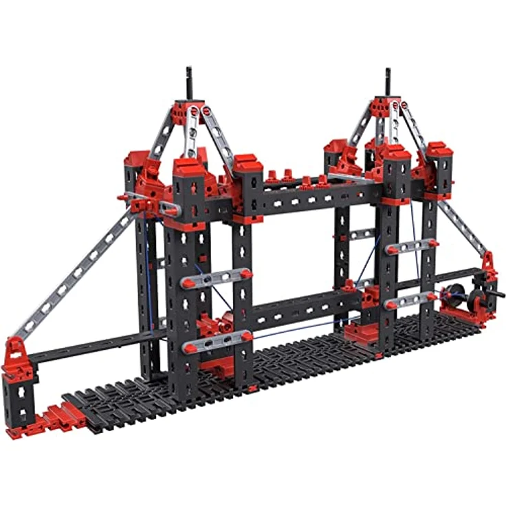 fischertechnik 564071 PROFI Statics-der Architektur Baukasten für Statik Grundlagen, Schwarz, 32 x 8 x 23 cm - Modellbau Zubehör für angehende Architekten und Ingenieure – Bild 2