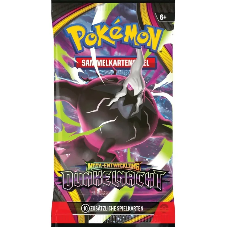 AMIGO Pokémon - ME05 - Dunkelnacht Booster, Sammelkarten in deutscher Sprache