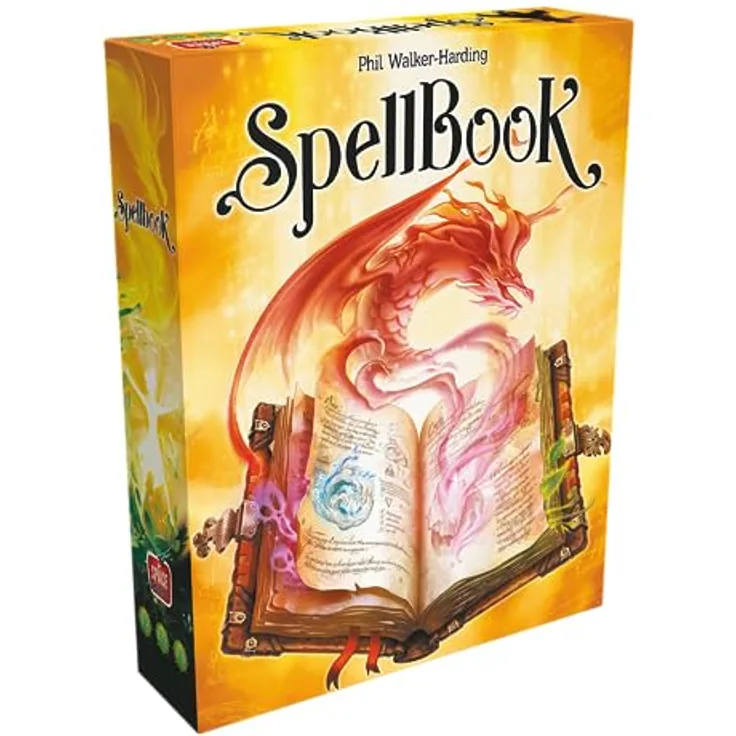 Space Cowboys SpellBook, Familienspiel, Brettspiel, 1-4 Spieler, Ab 12+ Jahren, 45 Minuten, Deutsch