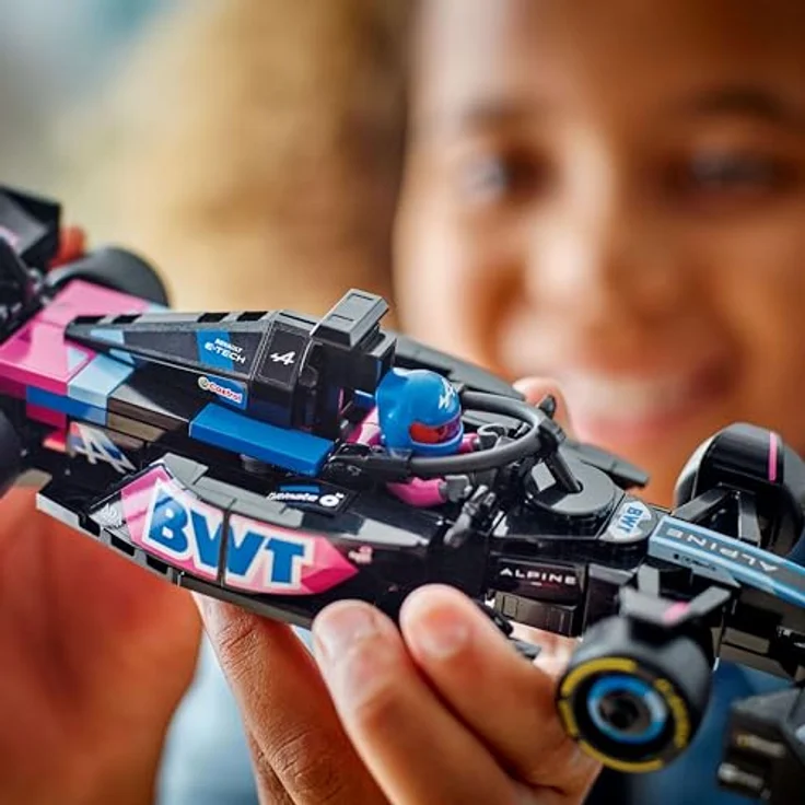 LEGO Speed Champions BBWT Alpine F1 Team A524, Formel 1 Rennwagen mit Minifigur, Spielzeug für Jungen und Mädchen ab 10 Jahren, ideales Vatertagsgeschenk – Bild 5