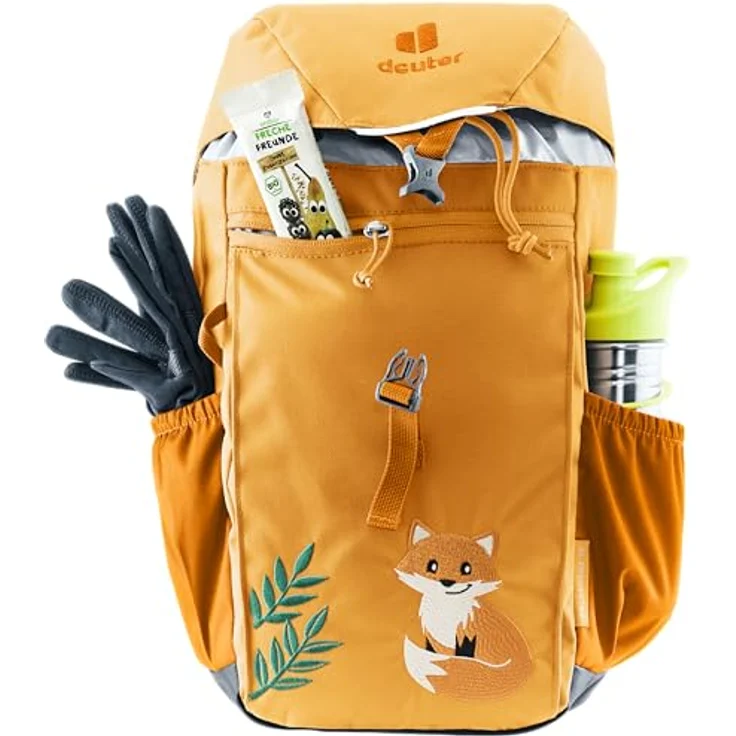 Deuter Waldfuchs 10, Kinderrucksack 35 cm, orange, 100% Polyester, 21 cm x 14 cm – Bild 8