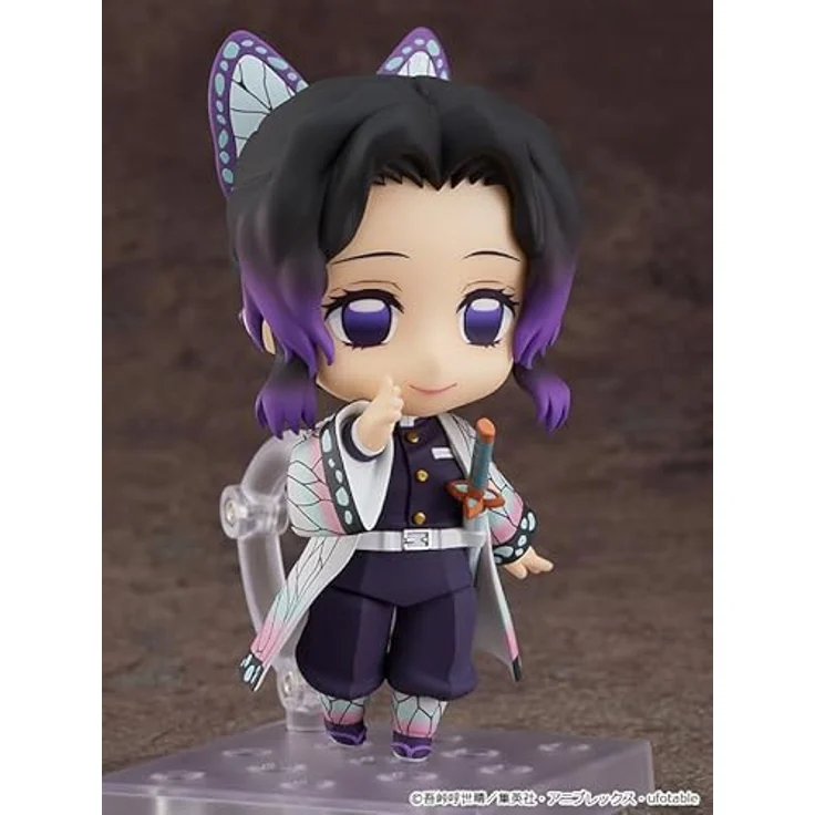 Good Smile Company Kimetsu no Yaiba: Demon Slayer Nendoroid Actionfigur Shinobu Kocho, 10 cm, detailreich mit Base – Bild 5