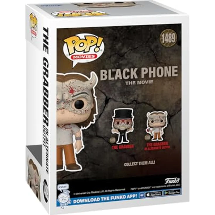 Funko Pop! Movies: Black Phone - The Grabber - Blutige Vinyl-Sammelfigur, 9,5 cm - Offizielle Handelsware für Sammler und Filmfans – Bild 3