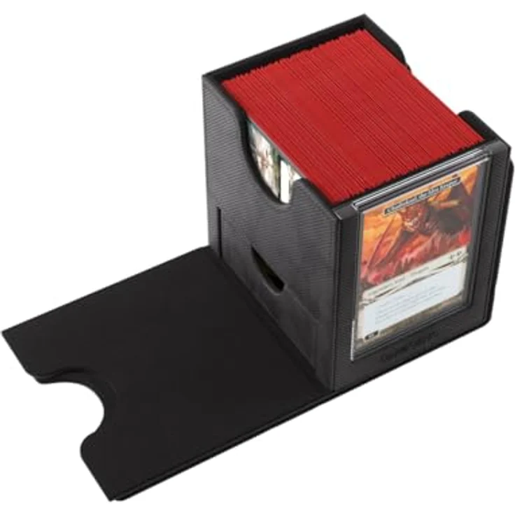 Gamegenic Sidekick PRO 100+ XL, Kartenaufbewahrung für TCGs, schwarz, mit extra Schublade und UV-Schutz – Bild 5
